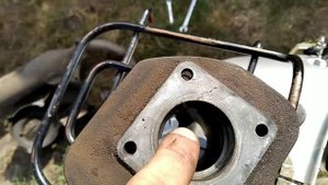 Замена поршневой на Honda Dio.