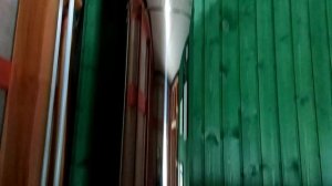 Система отопления, пеллетный котёл и дымоход из стали AISI 321 в каркасном доме.