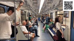 Поездка на метро Москвы