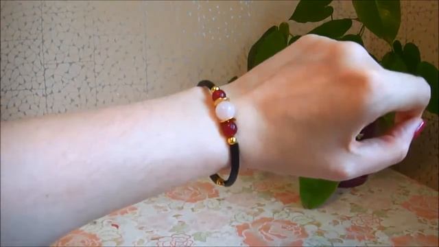 Обзор украшения. Каучуковый браслет на проволоке мемори смотреть онлайн
