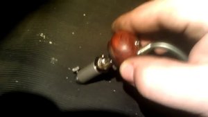 Демонстрация работы пневмоштихеля-2