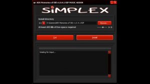 SiMPLEX Installer Music #2 (2018-03)