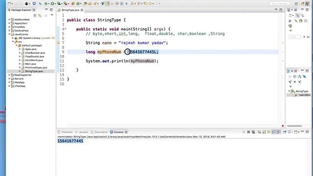 011 Java Primitive Data Type String and reviews All data Stypes смотреть онлайн