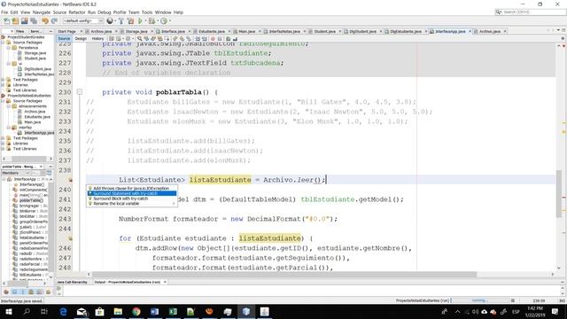 Lee un archivo texto en una lista de objetos en Java смотреть онлайн