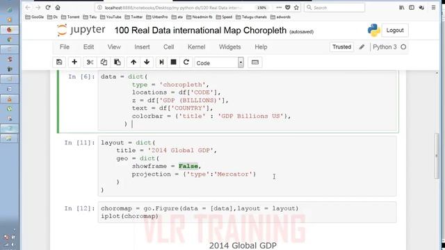 Real Data international Map Choropleth in Python DS in Telugu | VLR Training Class - 79 смотреть онлайн