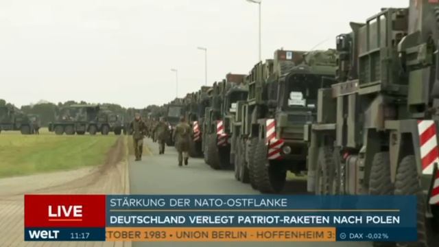 Германия начала поставки зенитно-ракетных комплексов Patriot Польше