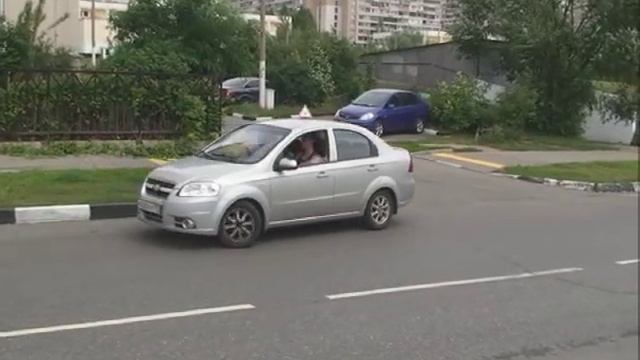 Разворот с прилегающей территории