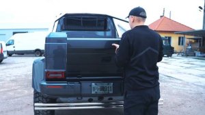 Гелендваген 6Х6 G63 самоделка из Украины поехала в Америку.