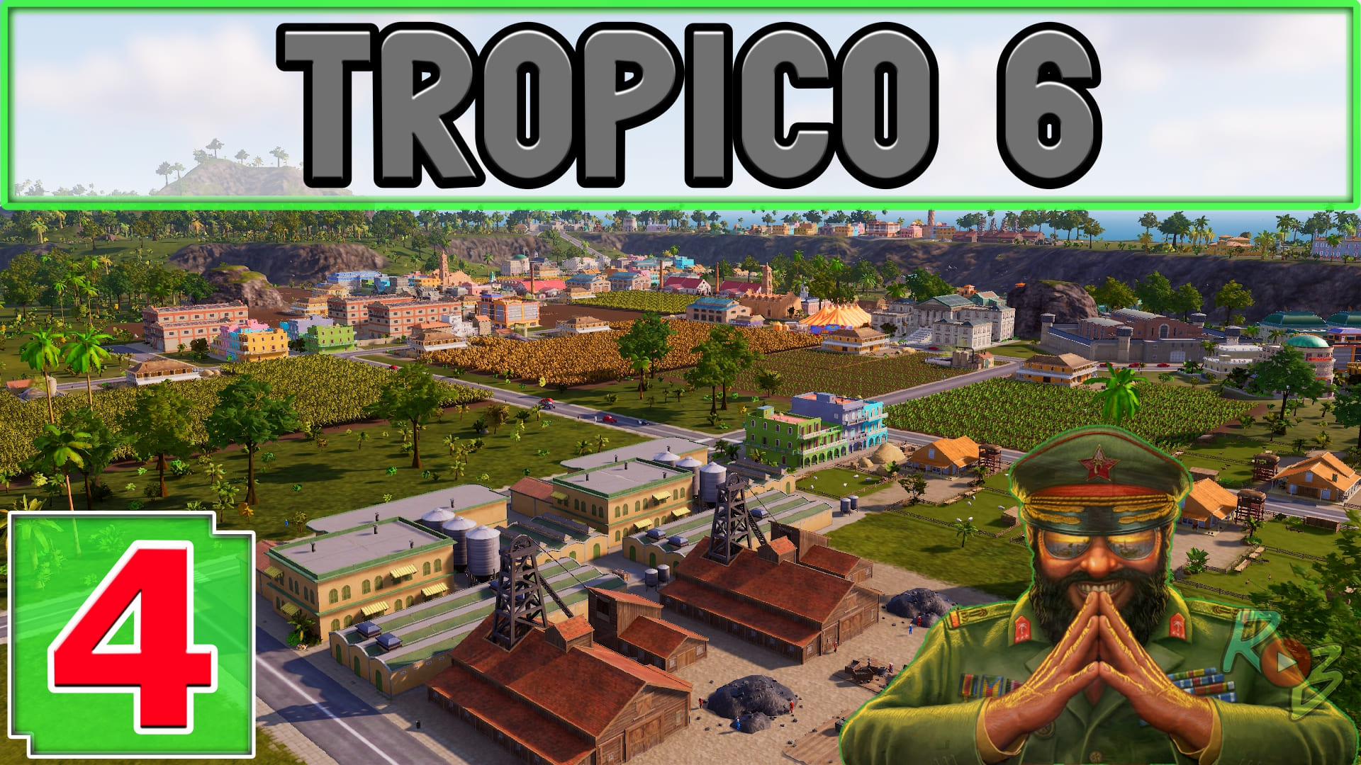 🌴 Tropico 6 - #4 - Максимальная сложность (Песочница) .