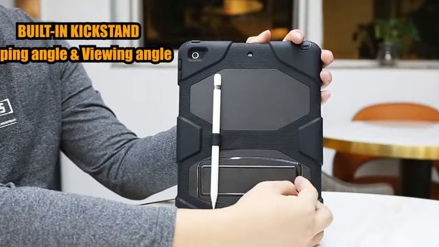 TIMECITY Stand Resistant Case for iPad 10.2 inch 7/8th Generation 2019/2020 смотреть онлайн