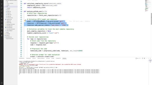 GitHubRepoScanner Tutorial - Analyze Code Complexity with Python and React смотреть онлайн