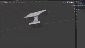 Наковальня | Blender 3d