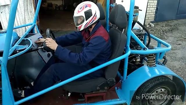 Тестовый заезд багги из Оки Оковер, выявляем конструктивные недостатки. смотреть онлайн