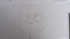 Рисуем уточку #лалафанфан ,как нарисовать уточку