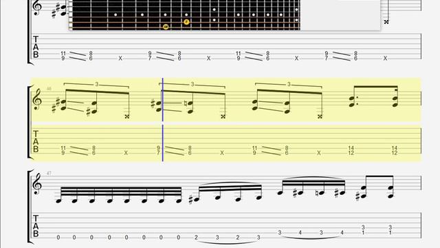 Cannibal Corpse   Staring through the Eyes Of The Dead GUITAR 2 TAB смотреть онлайн