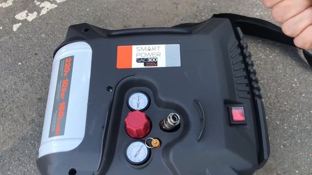 Распаковка и тест гаражного компрессора BERKUT SAC-300
