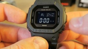 Обзор и настройка часов GW-B5600BC-1B [3461]