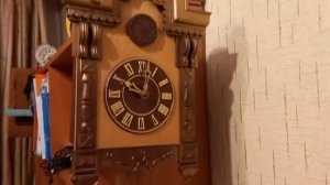 Купил часы "маяк " с кукушкой