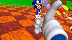 Movie Sonic Meets Amy Rose In VR CHAT!! (Ft. Modern Sonic)