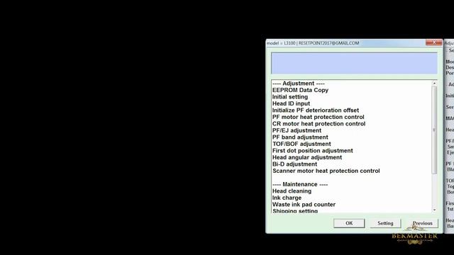 Epson Adjustment Program,diaper reset,+key сброс памперса, L3100,L3101,L3110, L3150. смотреть онлайн