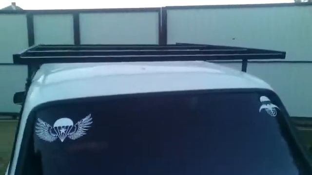 Самодельный багажник на крышу 2107 смотреть онлайн