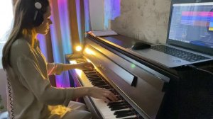 Любимая песня моей мамы Coco Jambo на пианино