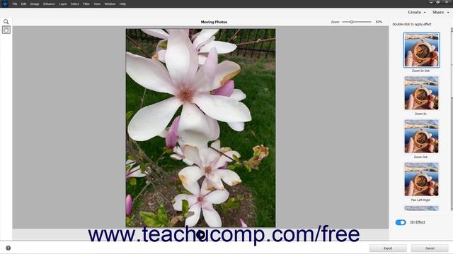 Learn How to Create Moving Photos in Adobe Photoshop Elements 2023: A Training Tutorial