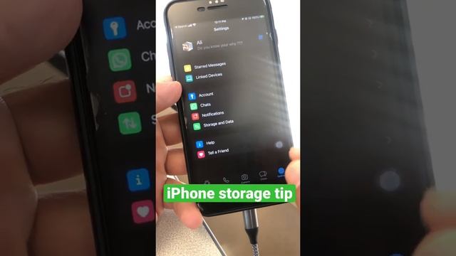 WhatsApp is eating up your iPhone storage ?