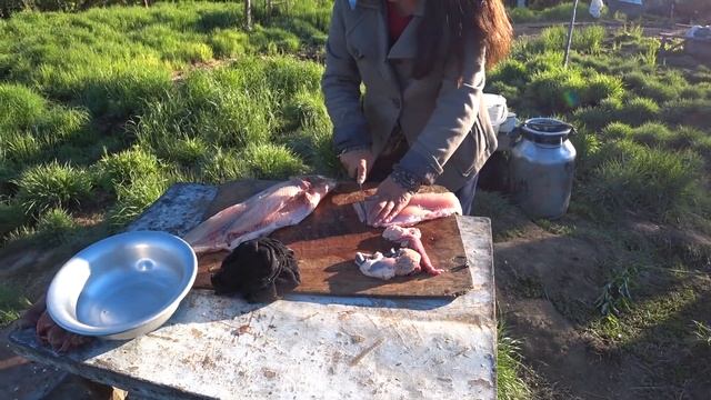 Весенняя охота на уток на Севере Якутии. часть 3 В гостях у местных отшельников.