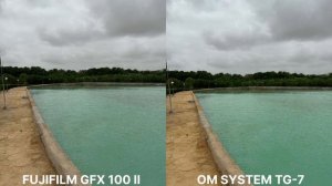 Fujifilm Gfx 100 II Vs OM System Tough TG-7 Camera Test & Comparison