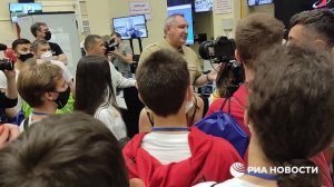 Рогозин показал школьникам и студентам космодром Восточный