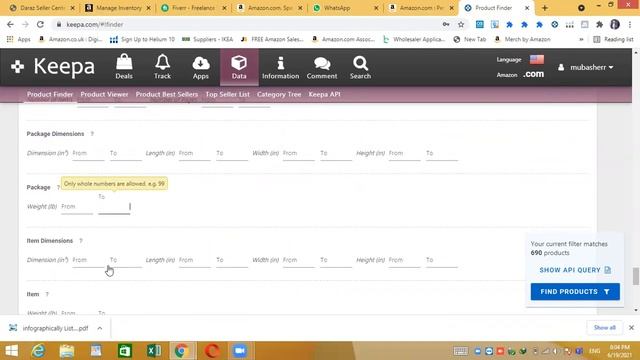 How To use Keepa for Amazon Wholesale Products | Why Used Keepa_ In Urdu. смотреть онлайн