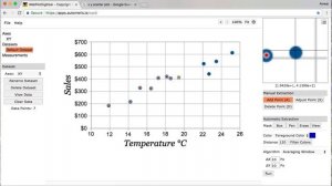 Extracting points from a Graph (X-Y Plot) to use in Excel