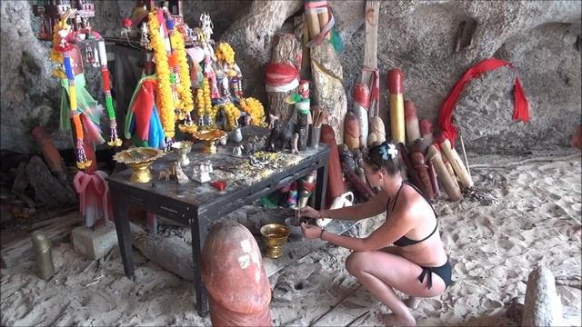 TOP 10 : ПЛЯЖ РАЙЛЕЙ ТАИЛАНД / Railay Beach (Phra Nang Cave) & Chicken Island