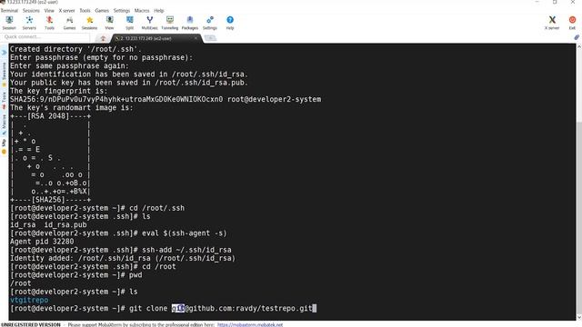 021 Connecting to GitHub Using ssh смотреть онлайн