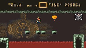 New Super Mario World: Bowser's Castle: Finally! Luigi Saves Mario