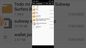 Subway surfers wallet json download