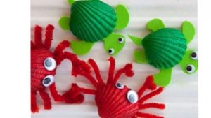 Поделки из ракушек. Выпуск 2.
