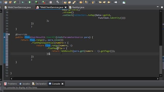 Java Reactivo WebFlux Mono Flux Video 9 смотреть онлайн