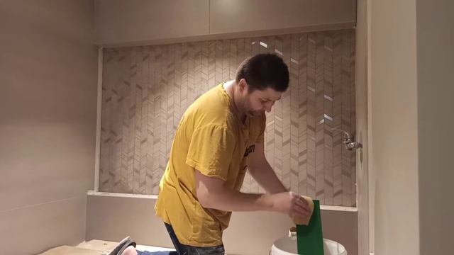 Затирка мозаики . смотреть онлайн