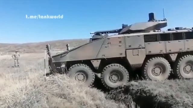 Многоцелевой БТР «Барыс» проходит испытания в Казахстане. смотреть онлайн