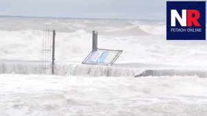 Автобус утонул во время селя в Широкой Балке 08.09.2018