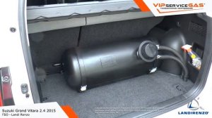 Гбо на Suzuki Grand Vitara 2.4 2015 - Landi Renzo. Газ на Сузуки Витара
