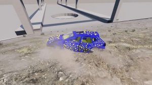 Без тормозов на Машинах Пожирателях против огромных Чу Чу Чарльзов. Гоша и Чич. Beamng drive.