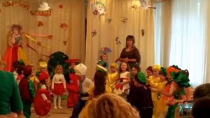 Танец фруктов и овощей.