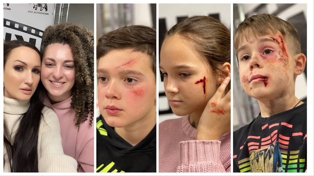 ГРИМ В КИНО: Раны, синяки, порезы. Уроки Грима от Ани Давладзе