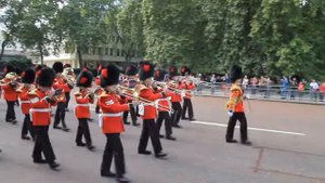 Смена караула Букингемский дворец. Лондон. Великобритания