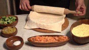 КИШ-ЛОРЕН С ЛОСОСЕМ И БРОККОЛИ. ОЧЕНЬ ВКУСНЫЙ ПИРОГ С РЫБОЙ. ГОТОВИМ К ПРАЗДНИКУ!!!