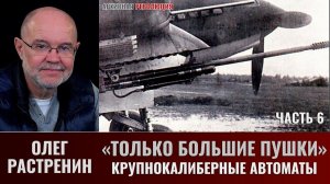 Олег Растренин. "Только большие пушки". Часть 6. Как в ВВС КА появились крупнокалиберные автоматы