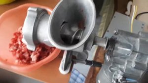 Когда нет электро мясорубки